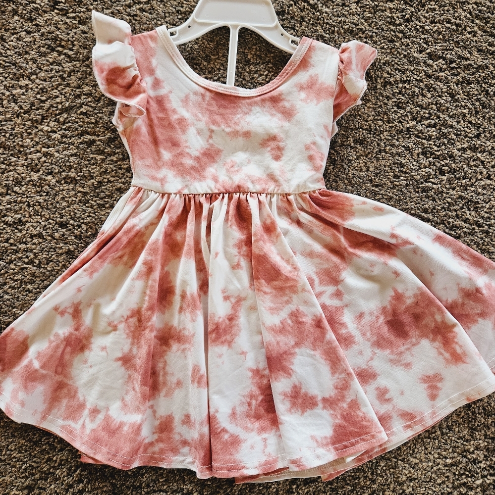 Dot Dot Smile Empire Pink Tie Dye 12-24